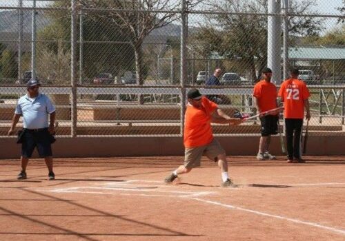Teams competing at the EWB Phoenix annual softball tournament